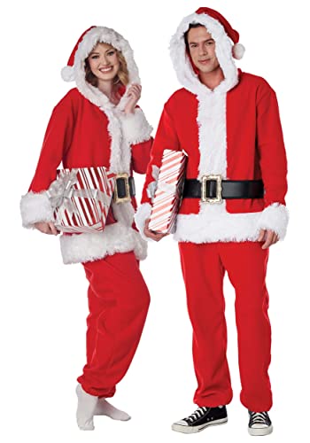 Combinaison de Père Noël California Costumes taille S pour adulte