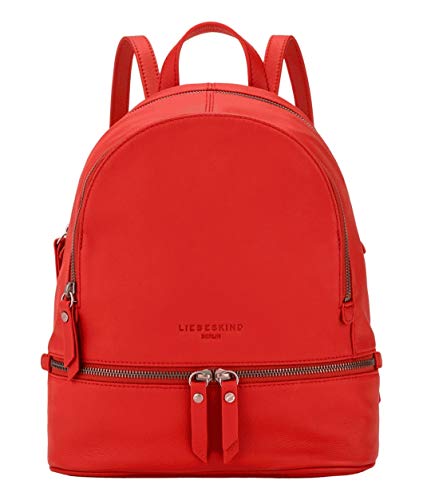 Liebeskind Berlin Alita Backpack  Equipaje de Mano para Mujer  Poppy Red  26x31.5x11