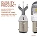 SYLVANIA ZEVO 7528 White LED Bulb, (Contains 2 Bulbs)