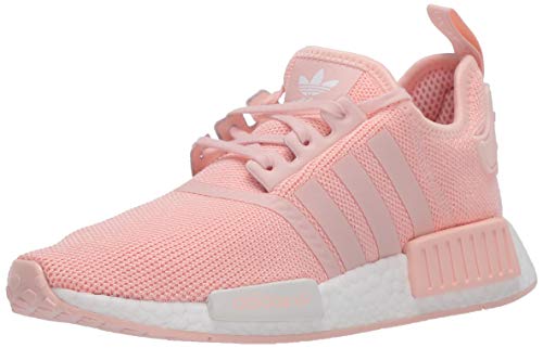 adidas Originals Unisex-Kid's NMD_R1 Sneaker, Ice Pink/Ice Pink/FTWR White, 6.5 M US Big Kid