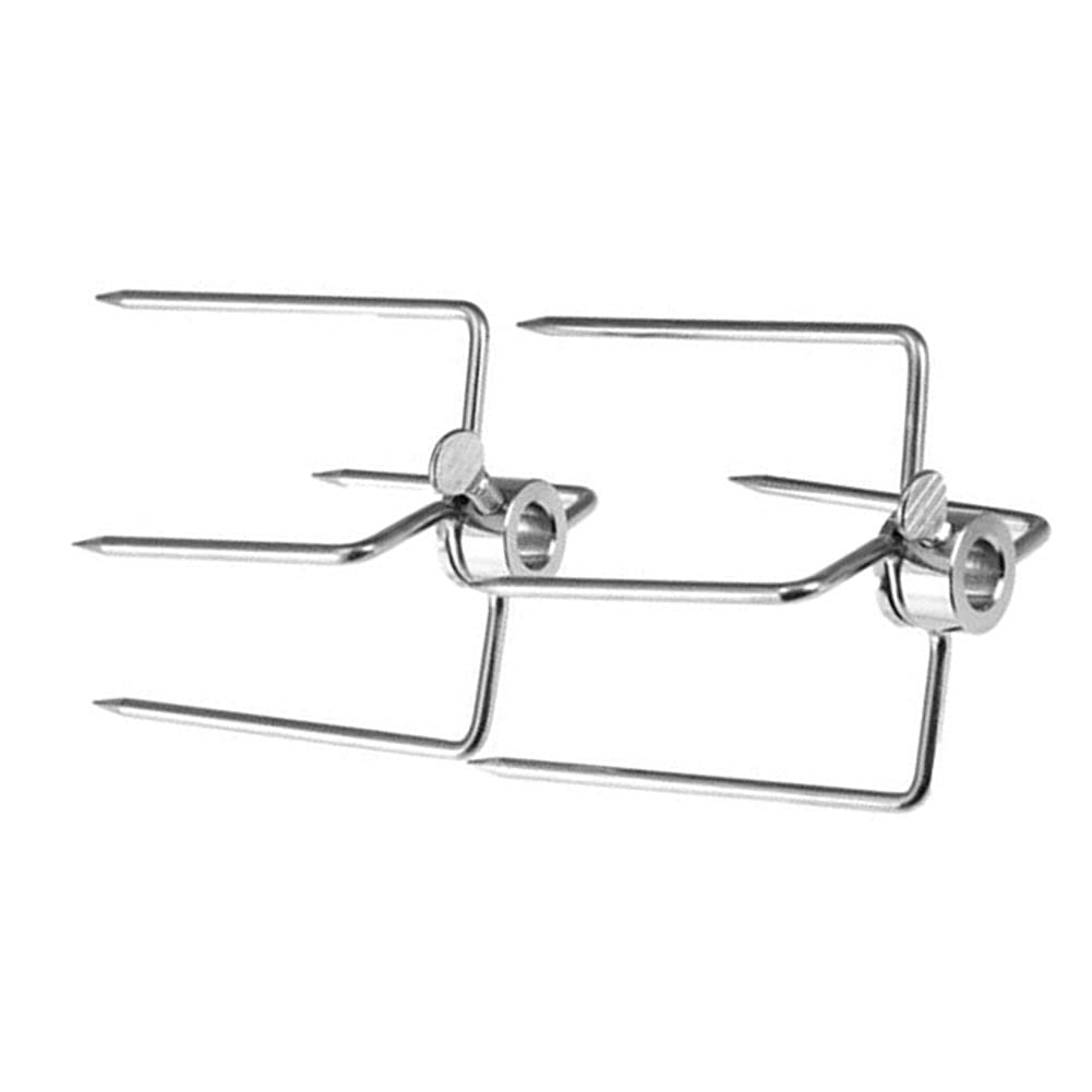 Fourchettes de barbecue en acier inoxydable à 4 griffes JFDBGU (2 pcs)