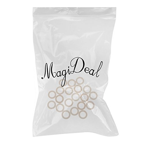 20pz 3,5cm Anello Materiale di Legno Naturale per