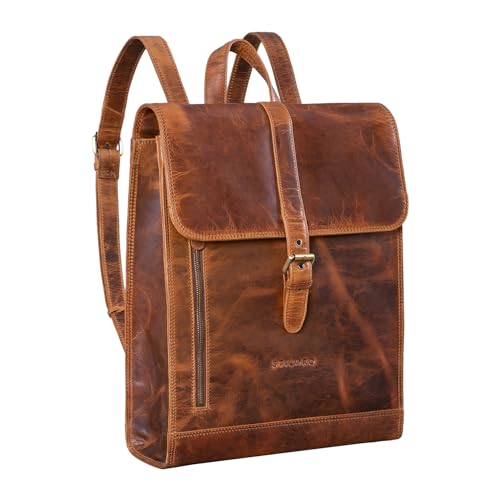 STILORD 'Grover' Business Backpack Leder Rucksack...