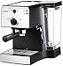 Produktbild Barsetto Espressomaschine mit Professioneller Milchschaumdüse für Cappuccino, Vollmetallgehäuse,15 Bar Druck,1350W Kaffeemaschine