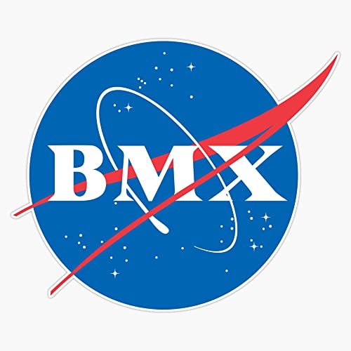 Magnet BMX NASA Logo Magnetic Bumper Sticker 5'