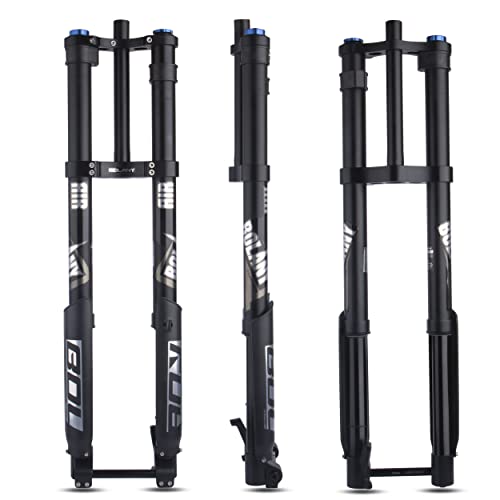 BOLANY Downhill Mountain Bike Air Suspension Front Fork Doub...
