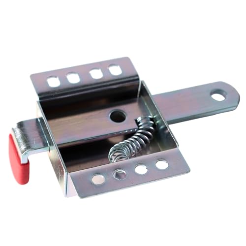 image for Dixiao 2 Pack Heavy Duty Rolling Garage Door Locks, Inside Garage Door