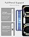 ESR for iPad Pro 13 Inch Case M4(2024), Powerful Magnetic Attachment, Slim Trifold Stand Case, Supports Pencil Pro and Pencil(USB-C), Auto Wake/Sleep, Durable Protection, Rebound Series, Lavender