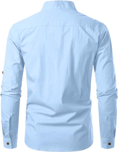 Image of Men's Kurta || Chinese Collar Long Sleeves || Straight Hip Length Kurtas || Short Kurta for Men || for Festival || Function || Occasion Wear Fancy Kurta for || Best Gifts for Mens
