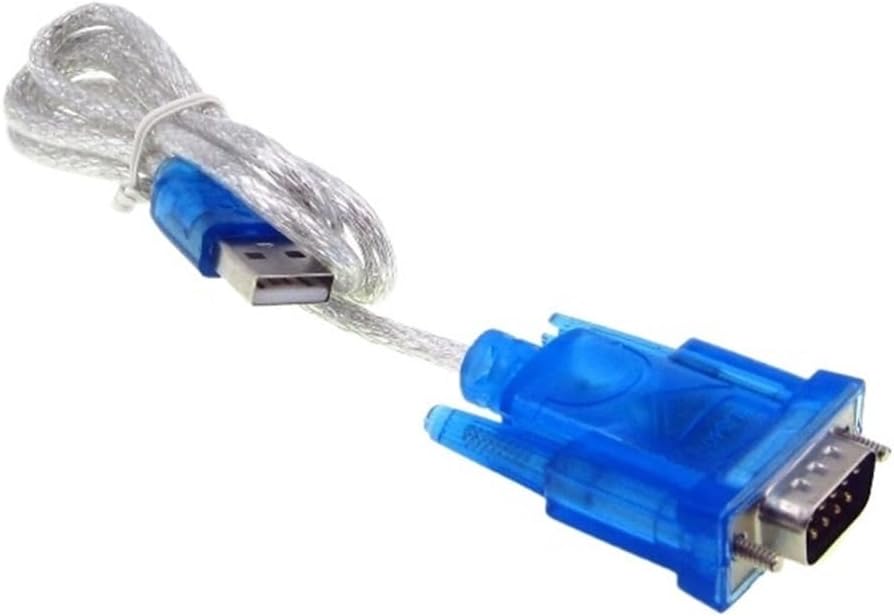 1pcs HL-340 USB to RS232 COM Port Serial PDA 9 pin DB9 Cable Adapter Support Windows7-64