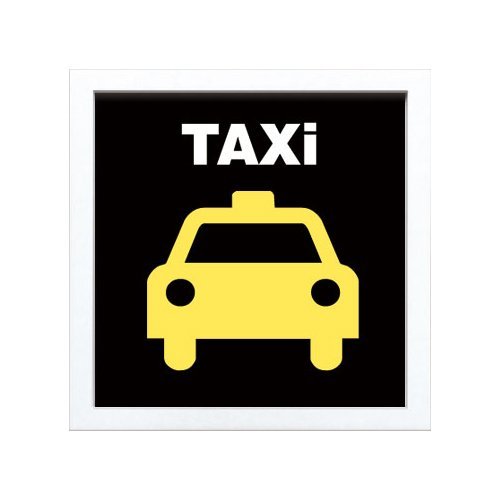JIG ヴィンテージ サイン フレーム Taxi ZSF-52047