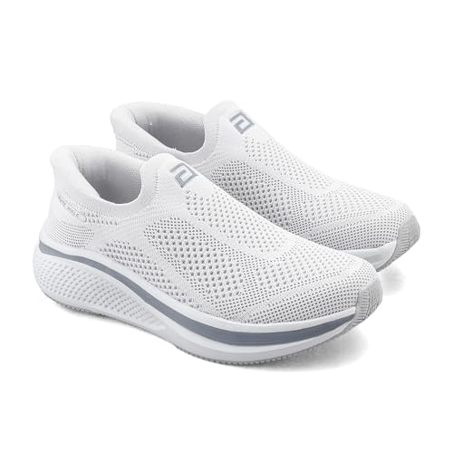 Image of ASIAN Wonderwalk Pro-01 Men's Premium Walking Shoes with Lightweight Knit Design | Soft Cushion Comfort, High-Grip Outsole, Breathable Knit and Supportive Daily Walk Performance