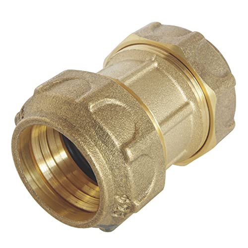 Somatherm 835-25 Equal Sleeve D25 Brass, Grey, Gray, Norme
