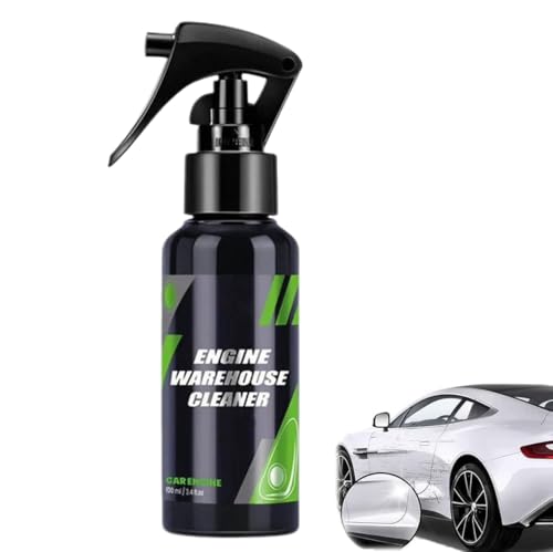 Efficace Spray Detergente per Motore, Agente di Rivestimento per Auto, Sgrassatore Motore Heavy Duty, Strumento per Interni Auto e Cruscotti (1 pezzi)