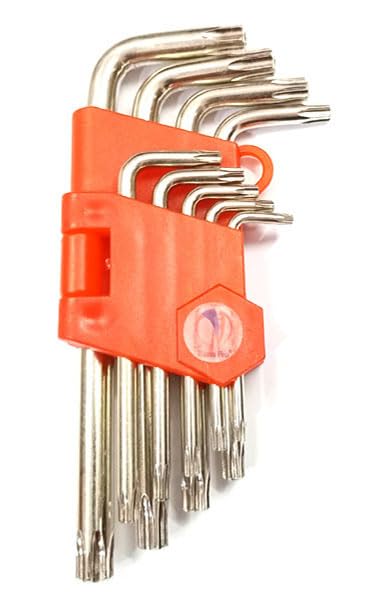 Mass Pro 9Pcs L Type Screwdriver Double-End Wrench Set Allen Key