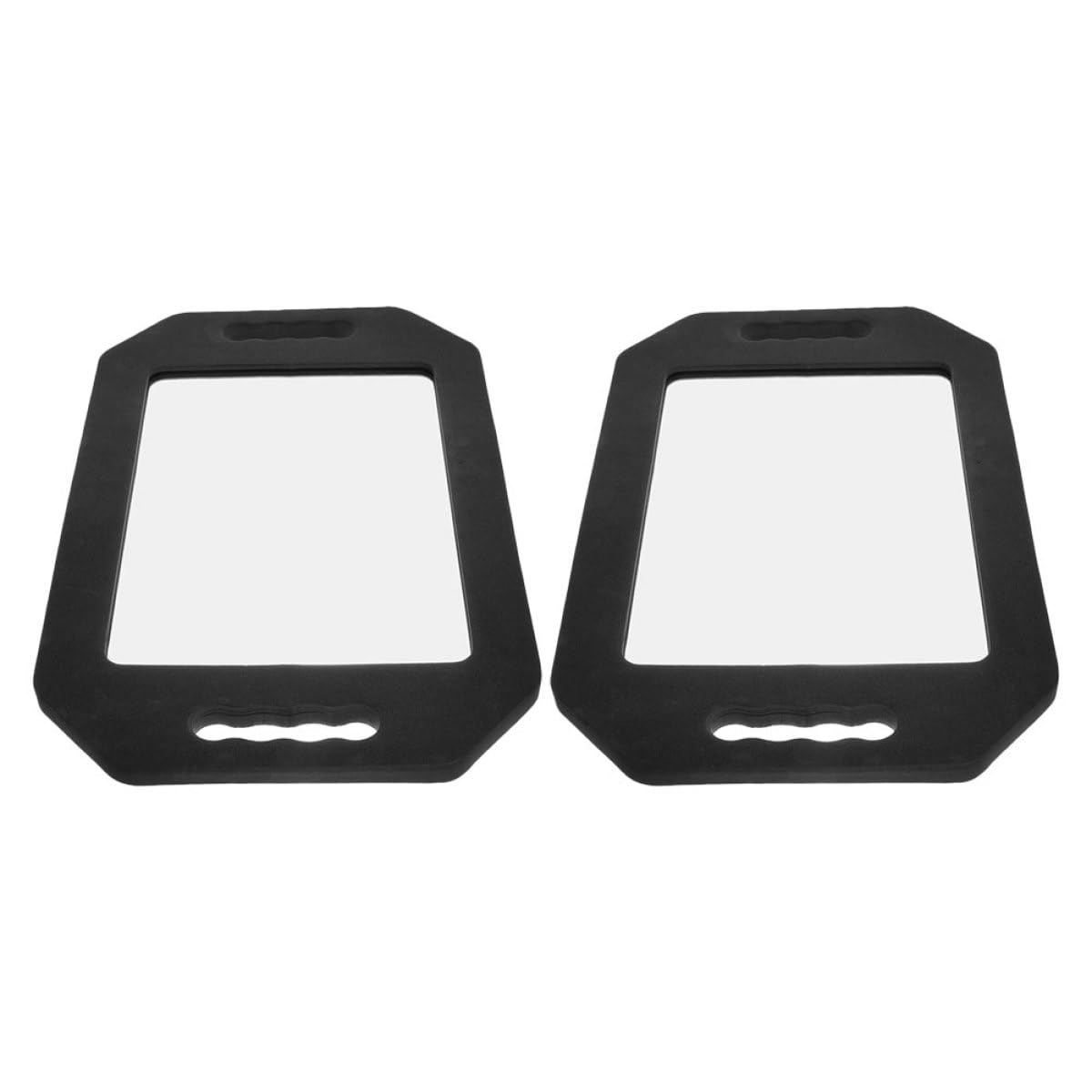 Miroir à main rectangulaire pour barbiers et coiffeurs, accessoire de coiffure léger à la maison