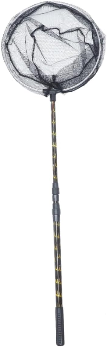 TOYANDONA Large Fishing Net Telescopic Pool Net for Shrimp Tank Easy Cleaning Portable Compact Design