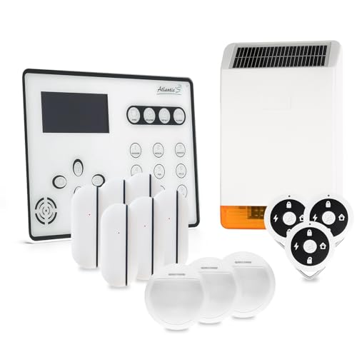 ATEOS - Alarme de Maison sans Fil GSM Kit 5 (MD-326R)