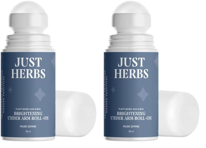 Just Herbs Roll on Deo for Men Musk Divine Refreshing Under Arm Long Lasting Deodorant - 50 ml (Pack of 2)-picture-13