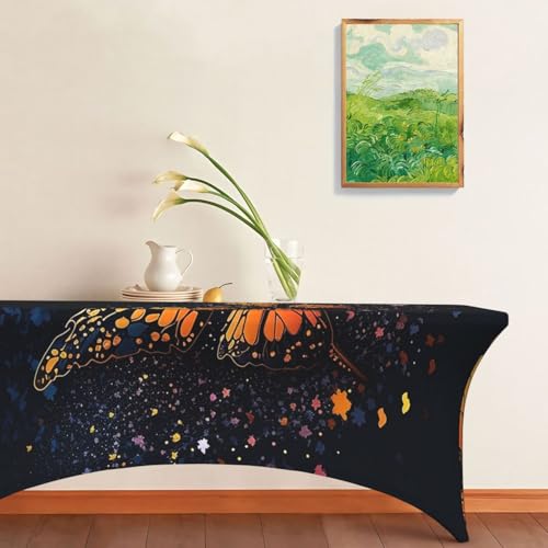 Nappe de 1,8 m extensible nappe de table élasthanne infroissable pour banquet - 7