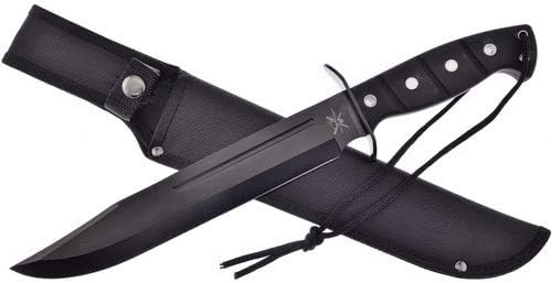 Frost Cutlery TX-0005 Operation Bowie Fixed Full Tang Blade Knife + Sheath