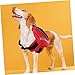SUPVOX Dog Rucksack Large Dog Harness Large Carrier Backpack Hiking Daypacks Dog Camping Backpacks Dog Carrier Backpack Dog Backpack Weighted Dog Vest Travel Self Backpack Foot