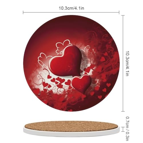 Dessous de verre céramique liège art de la table haut de gamme
