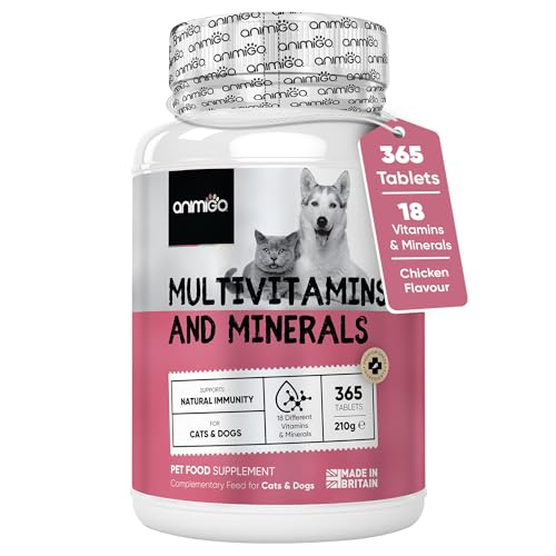 Multivitamins for Dogs & Cats, 365 Chicken-Flavoured Tablets