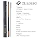 CUEDESG Carbon Fiber Pool Cue Stick 10.5mm/11.8mm/12.5mm,Low Deflection Pool Stick with Rare Wood Butt,Professional Cue Stick with Box Case(Bocote Wood_11.8mm)