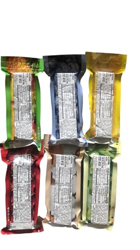Millennium Assorted Energy Bars (6 Count) - Long Shelf Life Fruit flavored Bar Bundle - Survival Pack for Calamity, Disaster, Hiking and Meal replacement