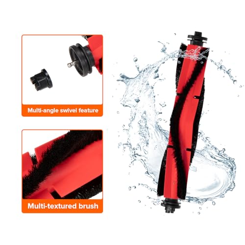 Image of roborock Rubber Main Brush Replacement for Q5 and Q5+ Robot Vacuum Cleaner, Roller Brush Accessories Kit