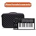 LTGEM EVA Hard Case for M-Audio Oxygen Pro 25 – 25 Key USB MIDI Keyboard Controller - Protective Carrying Storage Bag (Sale Case Only)