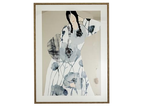 CUADRO LADY C/MARCO Y VIDRIO