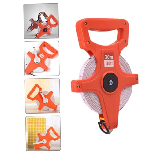 Cinta métrica retractil de 30m con carcasa naranja miniatura 3