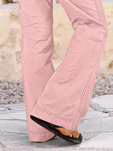 Image of Flamingals Straight Leg Drawstring Pants for Women