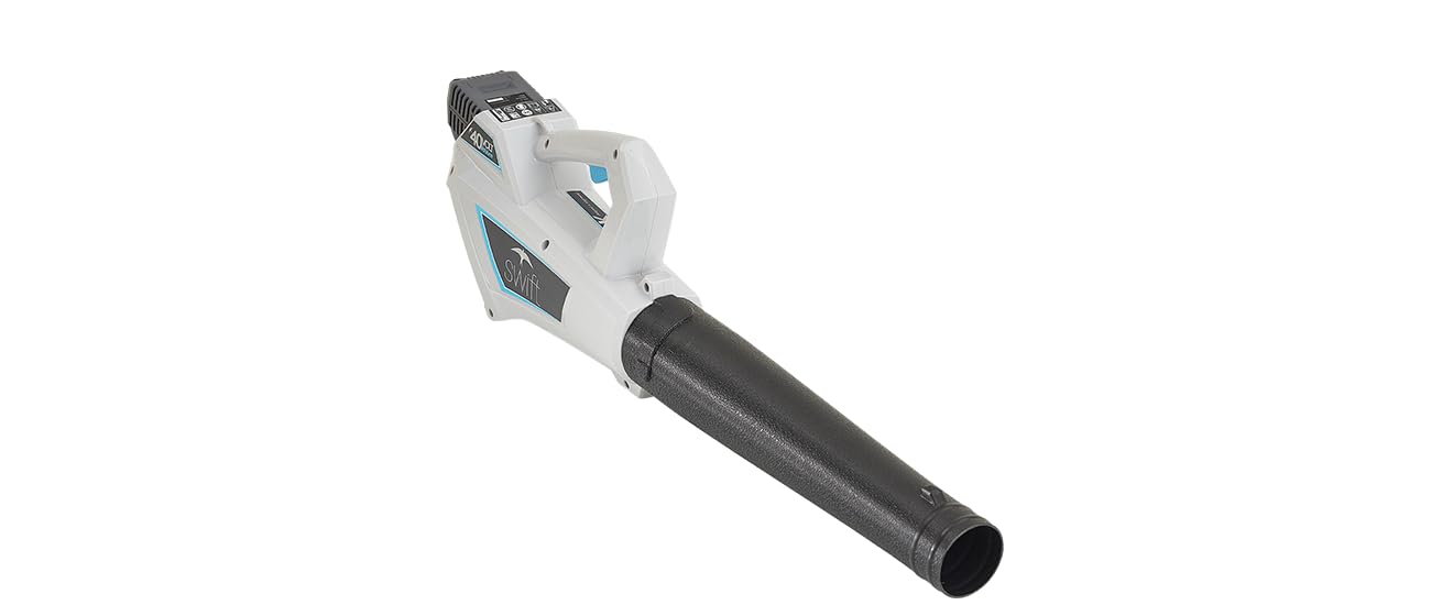 Swift (2 x 40V) 120MPH Cordless Leaf Blower Lightweight Leaf Blower for Patio Lawn Garden with 2X Battery and 1x Charger