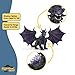 Schleich Eldrador Dragon Toy for Boys and Girls, Shadow Dragon Action Figure with Movable Wings, Ages 7+