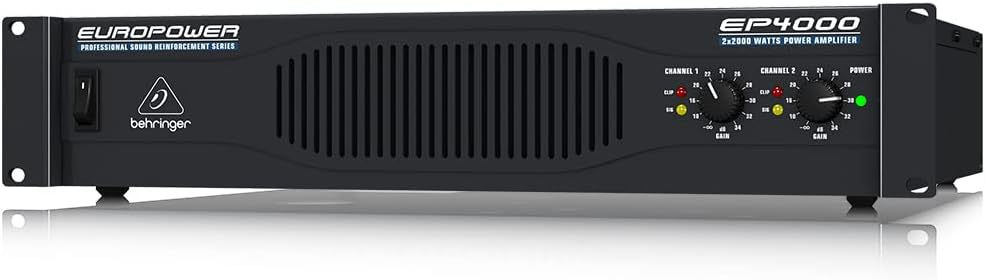 BEHRINGER EP4000-EUROPOWER Stereo Power Amplifier