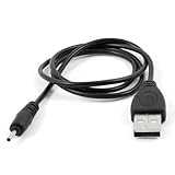 Color del producto es negro CABLEPELADO Cable alimentacion USB 2.0 a 2.0 mm x 0.6 mm DC 0.8 M Negro