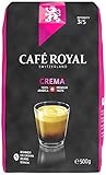 IHR CAFÉ ROYAL CREMA: 100% hochwertigen Arabicabohnen.