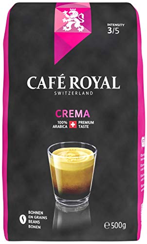 Café Royal Crema Bohnenkaffee, 6er Pack (6 x 500 g)
