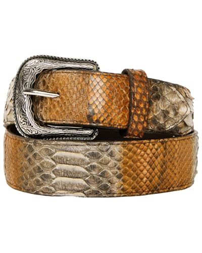 Cody James Men's Exotic Python Belly Belt - CJAHO24BT23-PYTH 40