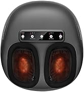 Medcursor Shiatsu Foot Massager Machine with Heat, Deep Kneading Massage, Multi-Level Settings, E...