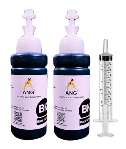 Image of ANG Refill Ink Kit for Cartridge PG88, PG745, PG810, PG830, PG89, PG47, PG740, PGI-5, PG-40 | 200g Ink with 1 Syringe