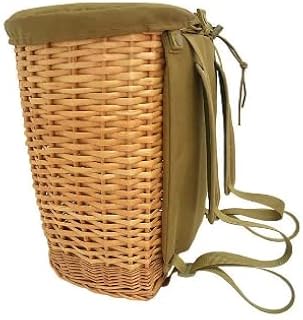 Mushroom Foraging Bag - Backpack with Straps for Forager - Haversack Bushcraft Bags -Belt Forage Pouch for Hiking, Morel Mushrooms, Camping, Hunting, Beach-Combing