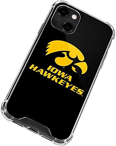 Skinit Clear Phone Case Compatible with iPhone 13 - Officially Licensed University of Iowa Hawkeyes Design