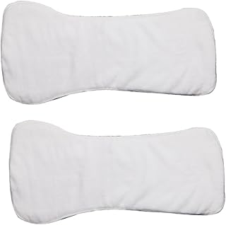 Hemoton 4 Peças Almofadas Reutilizáveis Inserções De Fraldas Reutilizáveis Forro De Fraldas Post Roupa Íntima Lavável Almofada De Xixi Fraldas Laváveis Para Fraldas De Fibra Para
