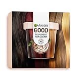 GARNIER GOOD Coloración Permanente Premium Starter Kit, Color Brillante, 100% Cobertura de Canas, Color Duradero 8 Semanas, 90% Origen Natural, Sin Amoniaco, Vegano, Cruelty Free, 8.0 Rubio Miel