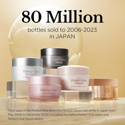 Perfect One Firming Facial Cream, Japanese Skin Care with Niacinamide, Collagen & Hyaluronic Acid - All-in-One Cream, Serum, Moisturizer, Eye Cream, Primer & Facial Mask, 1.76 oz. (50g) - Image 4
