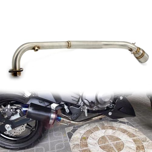 Tuyau échappement 51mm pour Kawasaki Z125 ligne intermédiaire escape pit bike